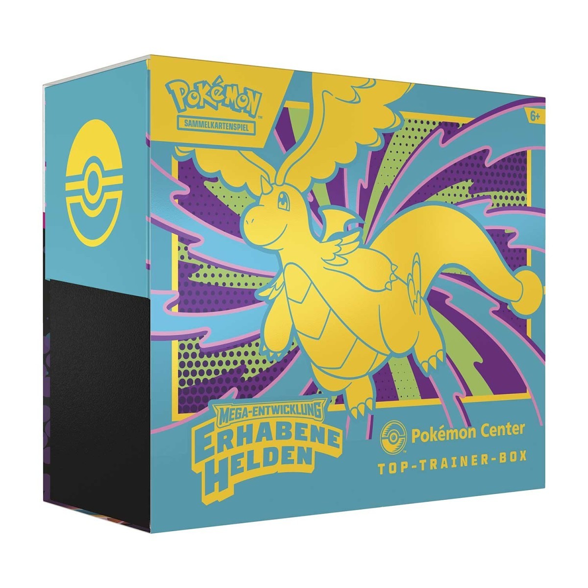 Pokémon-Sammelkartenspiel: Pokémon Center Top-Trainer-Box Mega-Entwicklung – Erhabene Helden (DE)