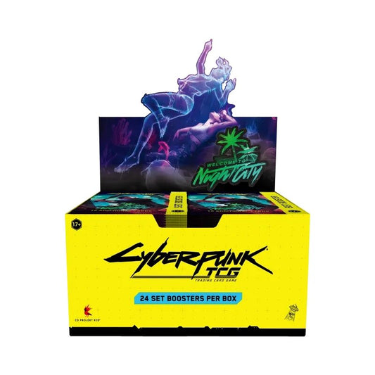 Cyberpunk TCG - Welcome To Night City - Booster Display - English Englisch ab 31.10.2026
